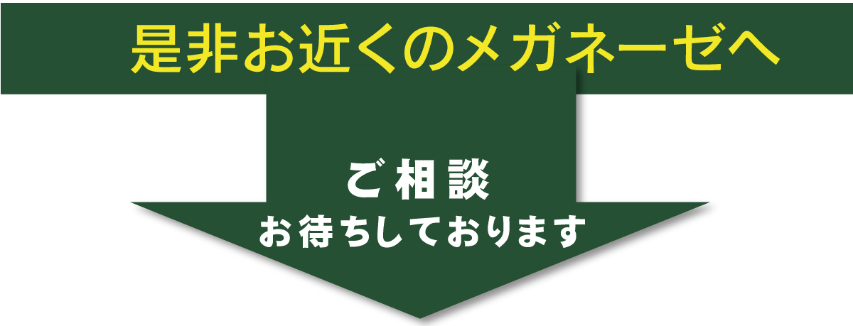 補聴器相談はお近くのメガネーゼへ