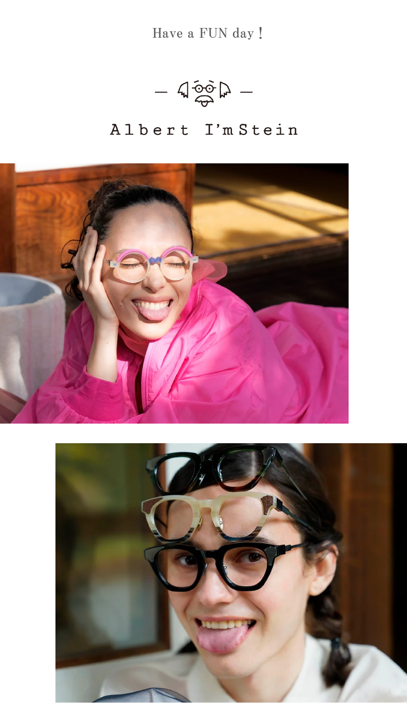 Albert I'mStein(アルバートアイムシュタイン)の愛知県取扱店メガネーゼページ名古屋市